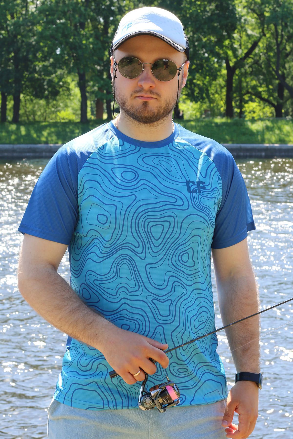 Футболка CF Maps blue