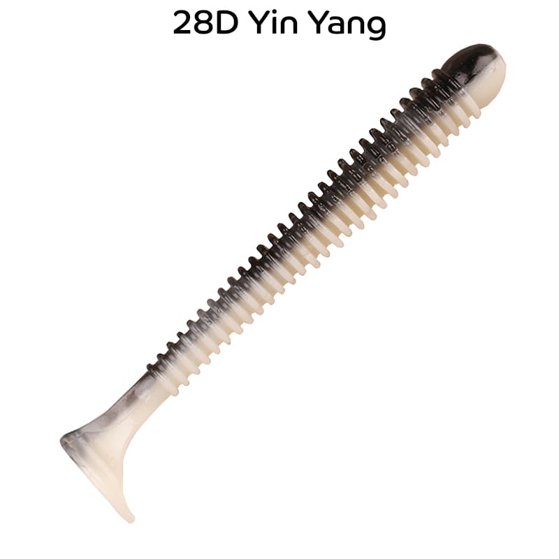 силиконовые приманки Vibro worm 3.4" 13-85-28d-6