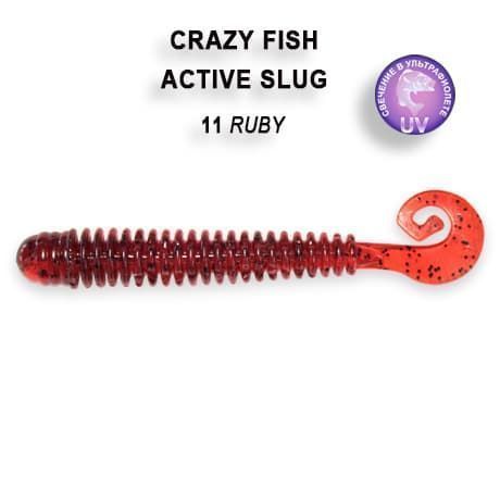 силиконовые приманки Active slug 2.8"  2-71-11-6
