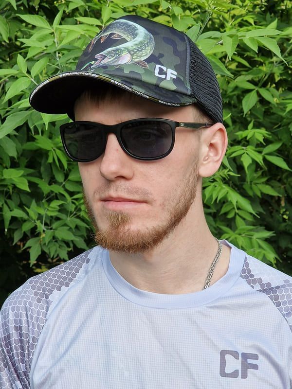 Кепка CF Pike Hunter Camo для рыбака и рыбалки