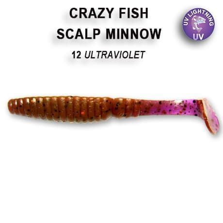 силиконовые приманки Scalp minnow 3.2" 7-80-12-6