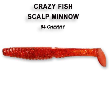 силиконовые приманки Scalp minnow 4" 18-100-4-5