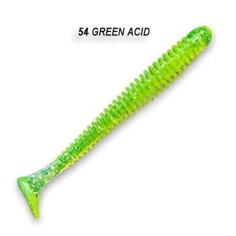силиконовые приманки Vibro worm 3" 11-75-54-6