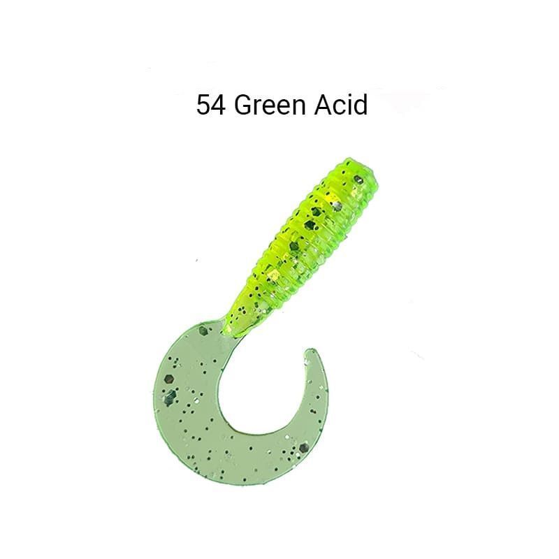 силиконовые приманки Angry spin 1" 20-25-54-6