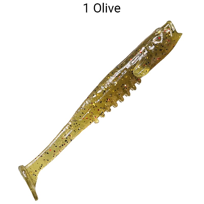 силиконовые приманки Nano minnow 2.8" 53-70-1-6