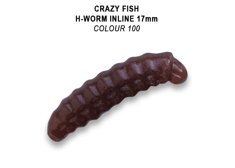 силиконовые приманки MF H-Worm inline 0.7" 60 шт (6*10) 62-17-100-9-EF