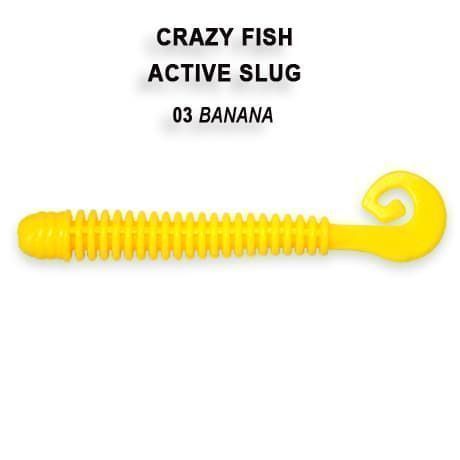 силиконовые приманки Active slug 2.8"  2-71-3-6
