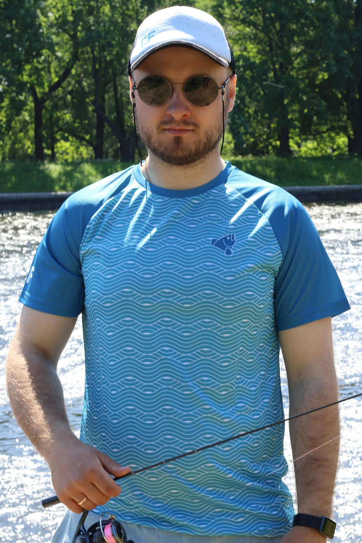 Футболка CF Wave blue