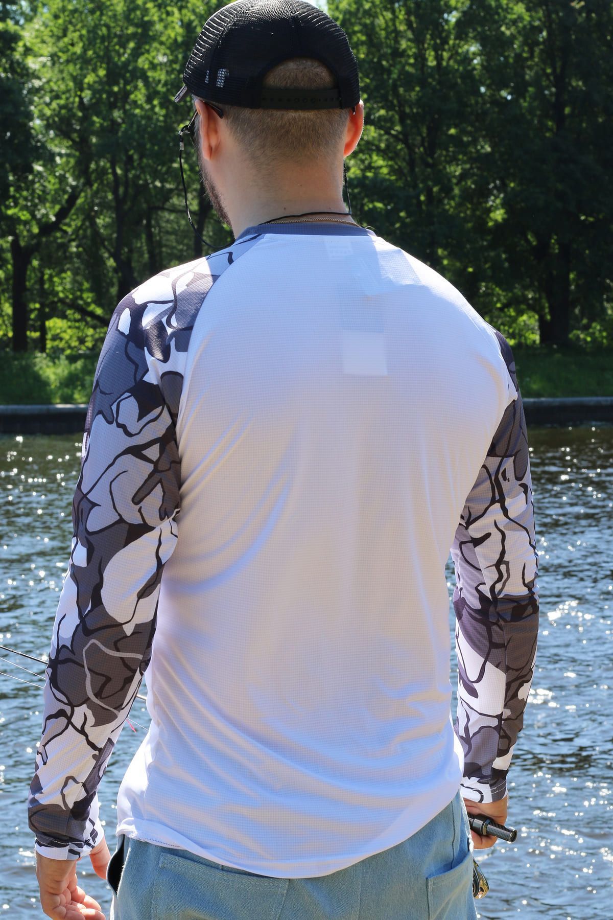 Джерси CF Camo sleeves gray