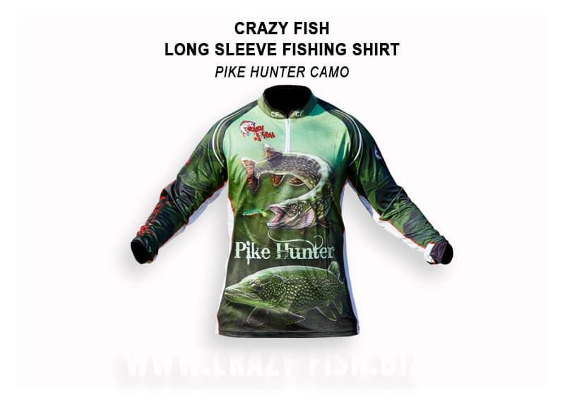 Джерси Crazy Fish Pike Hunter camo