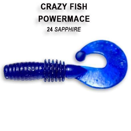 силиконовые приманки Power mace 1.6" 10-40-24-6