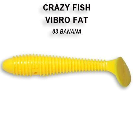 силиконовые приманки Vibro fat 2.7" 1-71-3-4