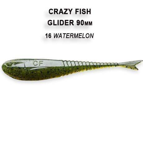 силиконовые приманки Glider 3.5" 36-90-16-6