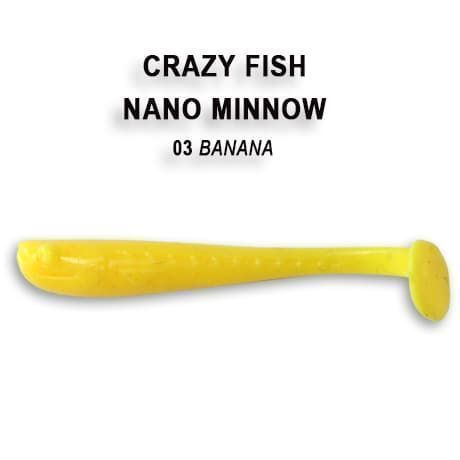 силиконовые приманки Nano minnow 1.6" 6-40-3-6