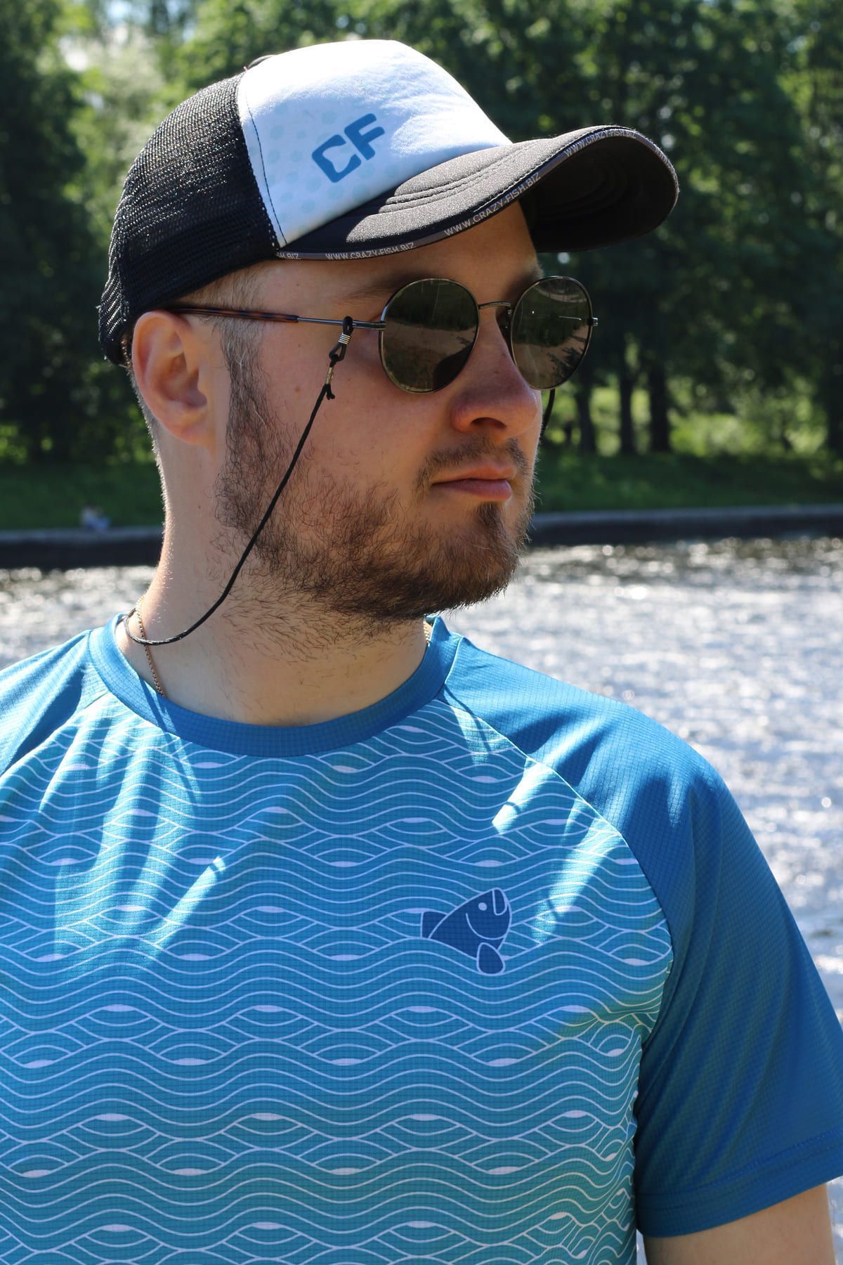 Футболка CF Wave blue