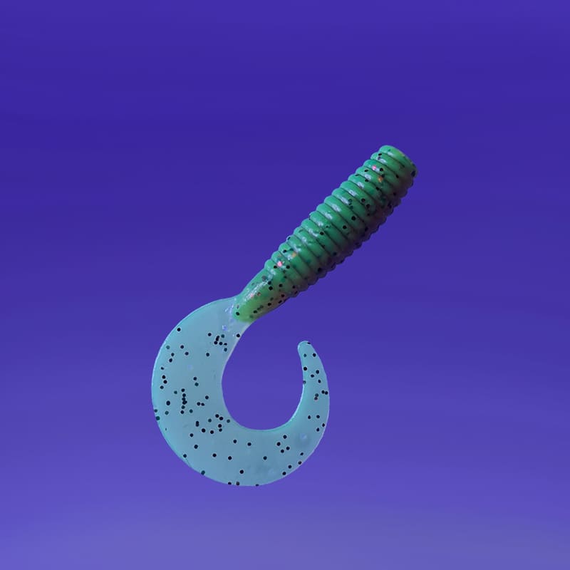 силиконовые приманки Angry spin 1.4" 78-35-10-6