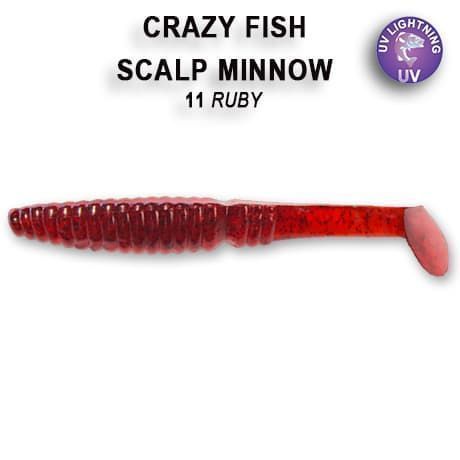 силиконовые приманки Scalp minnow 3.2" 7-80-11-4
