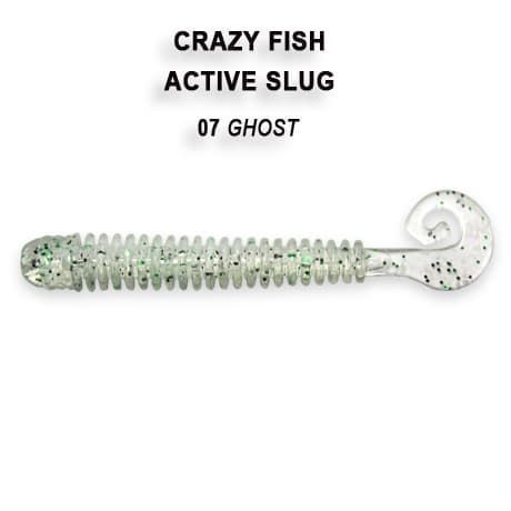 силиконовые приманки Active slug 2.8"  2-71-7-6