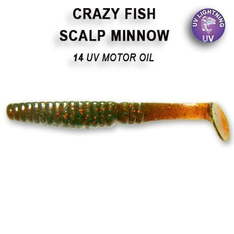 силиконовые приманки Scalp minnow 3.2" 7-80-14-6