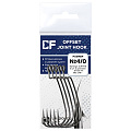 Рыболовные Офсетный крючок CF Offset joint hook №4/0 5 шт