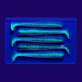 силиконовые приманки Vibro worm 3.4" 13-85-4d-6