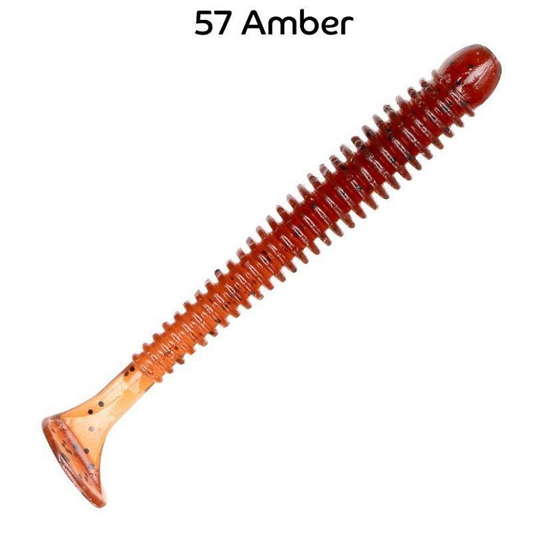 силиконовые приманки Vibro Worm 2.5'' 81-65-57-6