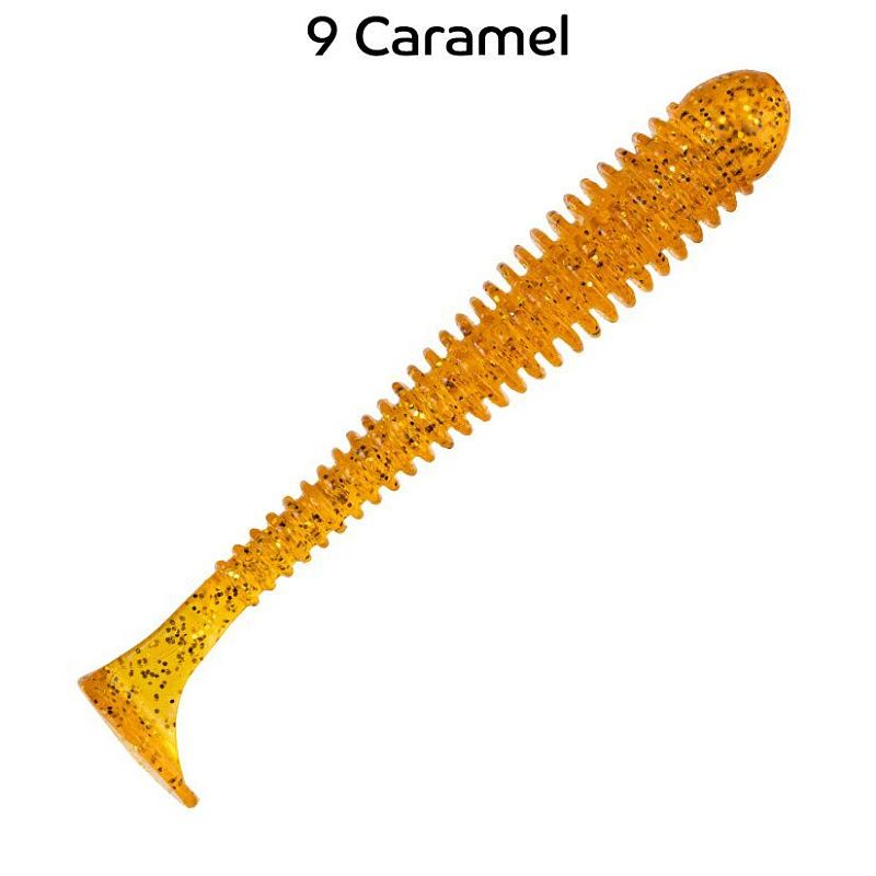 силиконовые приманки Vibro worm 3.4" 12-85-9-6