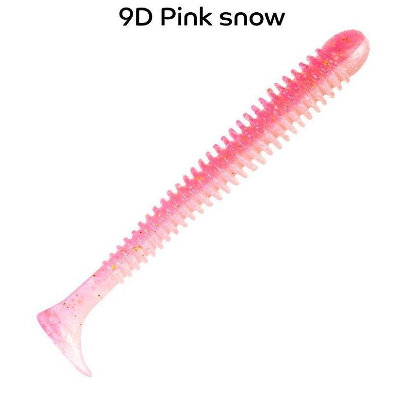 силиконовые приманки Vibro worm 3.4" 13-85-9d-6