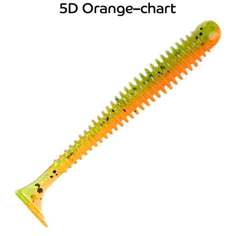 силиконовые приманки Vibro worm 3" 11-75-5d-6