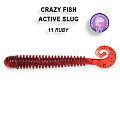 силиконовые приманки Active slug 2.8"  2-71-11-6