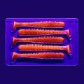 силиконовые приманки Vibro worm 3.4" 13-85-15d-6