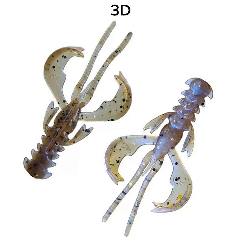 силиконовые приманки Nimble 1.6" 49-40-3d-6