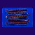 силиконовые приманки Vibro worm 3.4" 12-85-26-6