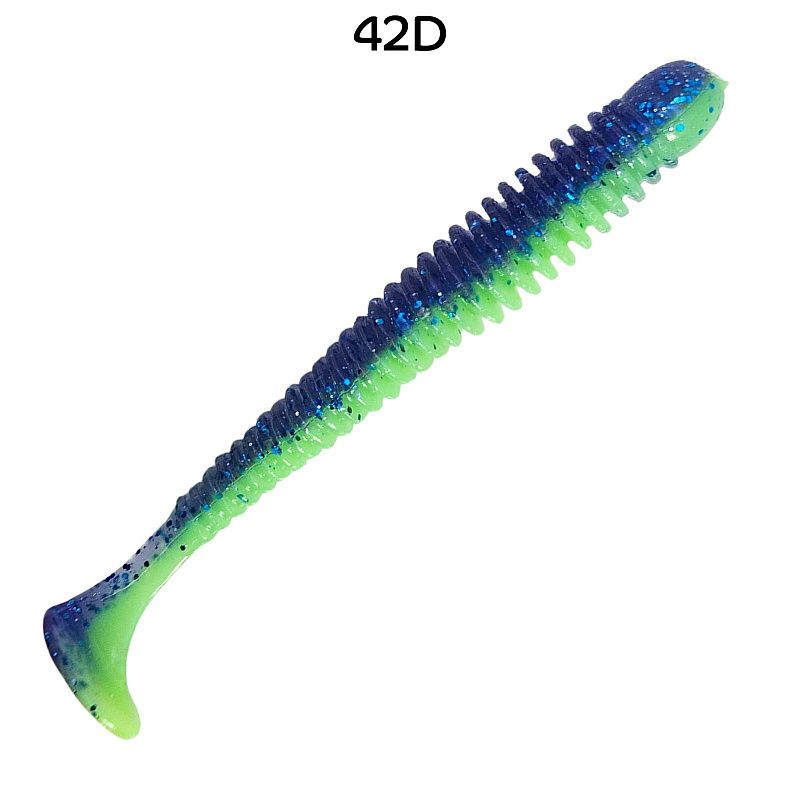 силиконовые приманки Vibro worm 2" 3-50-42d-6