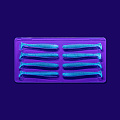 силиконовые приманки Vibro Worm 2.5'' 81-65-3d-6
