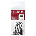 Рыболовные Двойной крючок CF Long tail double hook №2 4 шт
