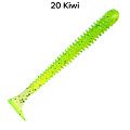 силиконовые приманки Vibro worm 3.4" 12-85-20-6
