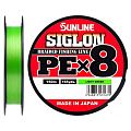 Плетёный шнур Sunline Siglon PEx8 light green 150m #0.8/12lb