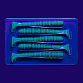силиконовые приманки Vibro worm 3.4" 12-85-32-6