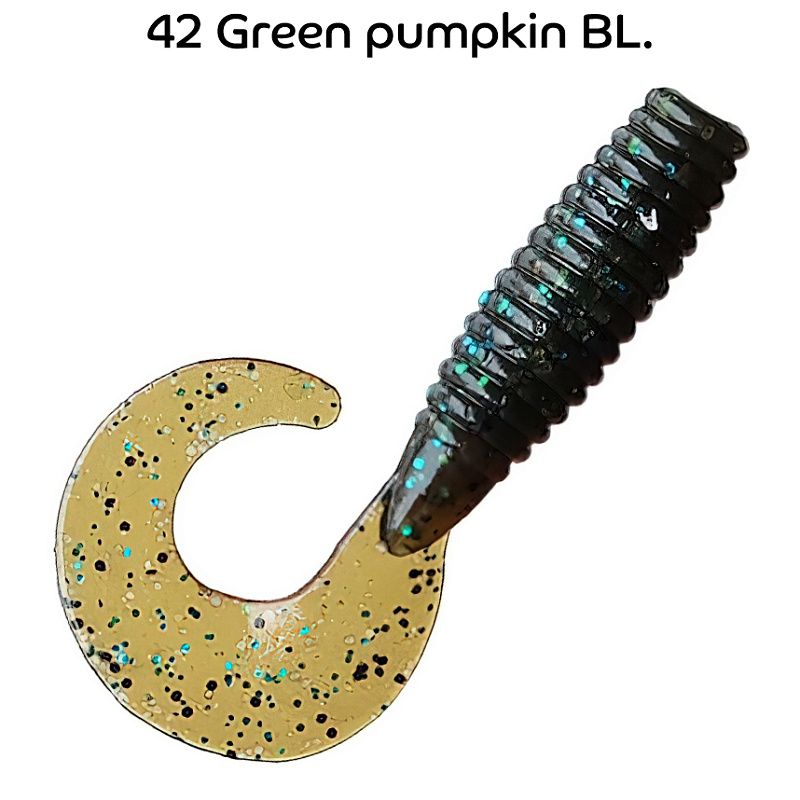 силиконовые приманки Angry spin 1.4" 78-35-42-6