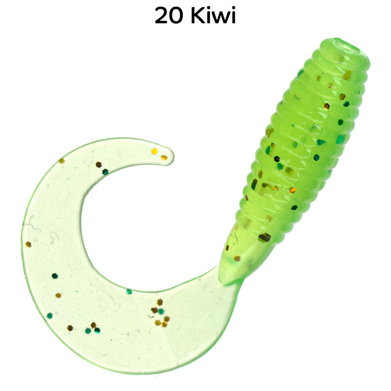 силиконовые приманки Angry spin 1" 20-25-20-5