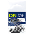 Рыболовные Офсетный крючок CF Offset DN hook №2 10 шт