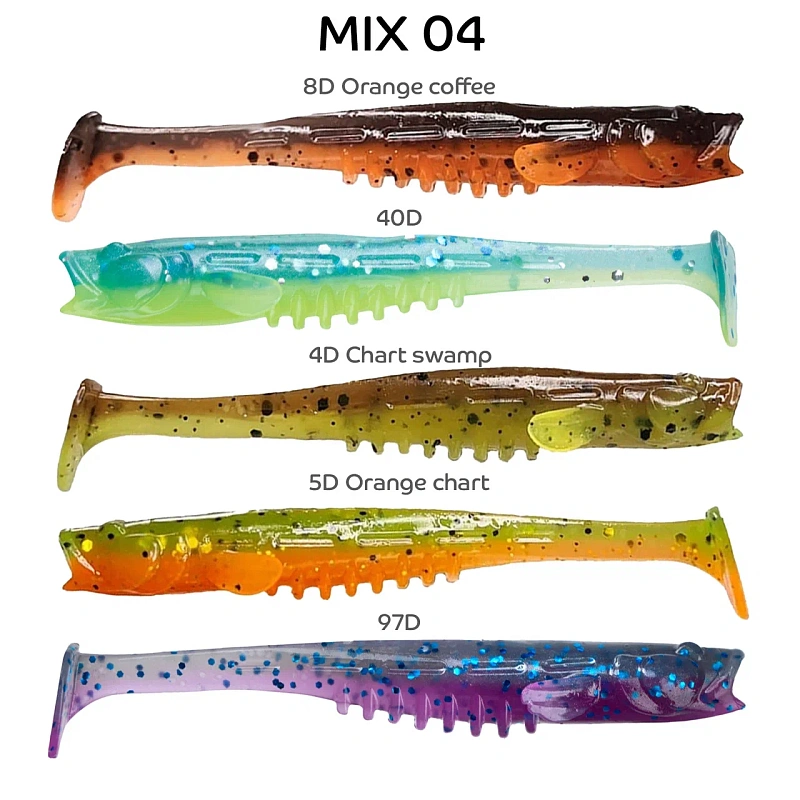 силиконовые приманки Nano minnow 3.5" 54-90-M04-6