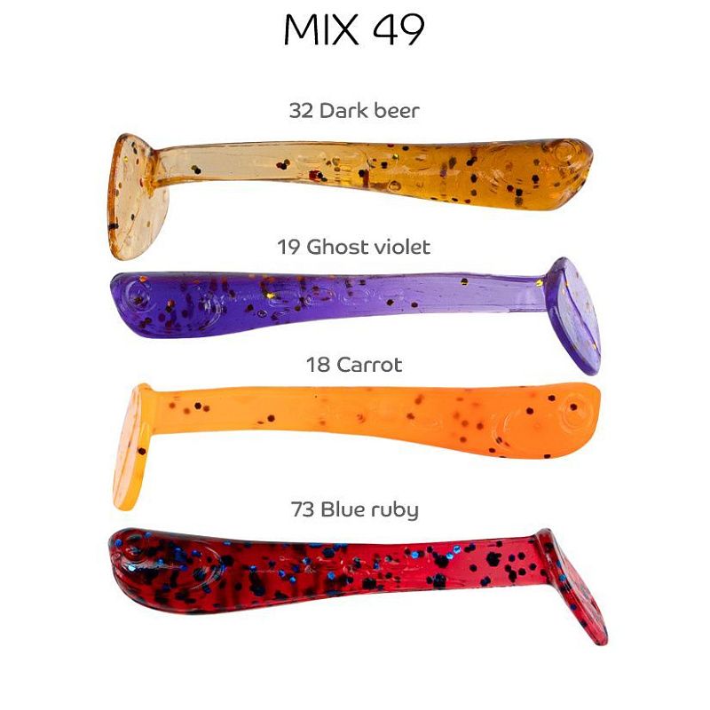 силиконовые приманки Nano Minnow 1.1" 68-27-M49-6