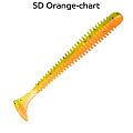 силиконовые приманки Vibro Worm 2.5'' 81-65-5d-6