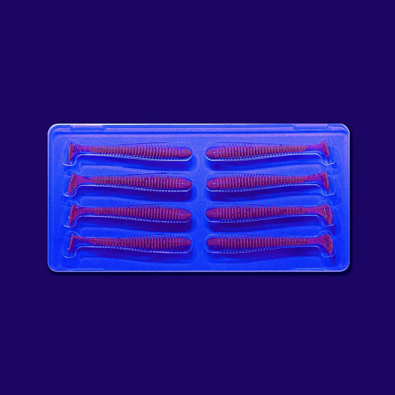 силиконовые приманки Vibro Worm 2.5'' 81-65-26-6