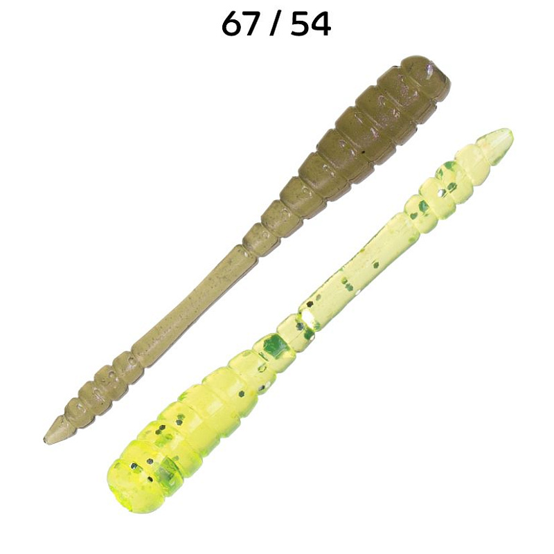 силиконовые приманки Tipsy 1,2" 69-30-54/67-1