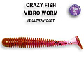 силиконовые приманки Vibro worm 2" 3-50-12-1