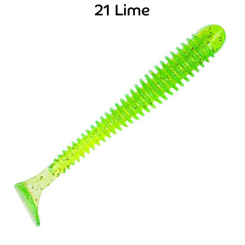 силиконовые приманки Vibro worm 3" 11-75-21-4