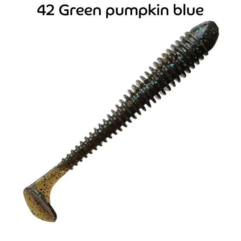 силиконовые приманки Vibro Worm 4'' 75-100-42-6